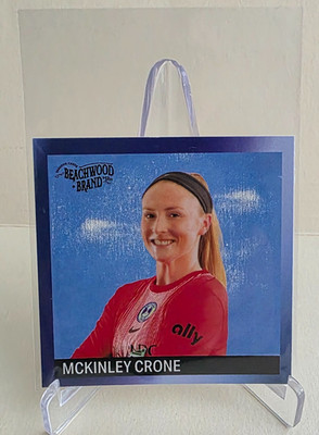 2025 PARKSIDE BEACHWOOD BRAND NWSL MCKINLEY CRONE CARAMELS BLUE #43 Ser #/100