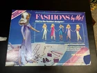 VINTAGE HASBRO FASHIONS BY ME! FASHION DESIGNER DOLL KIT 1982 NEAR COMPLETE