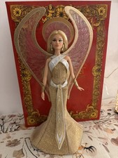 Bob Mackie Barbie Holiday Angel No. 1 Gold Label - WIE NEU  mit OVP