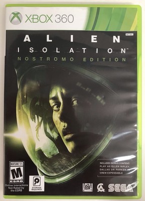 Alien: Isolation [Nostromo Edition] Microsoft Xbox 360 Complete in Box CIB