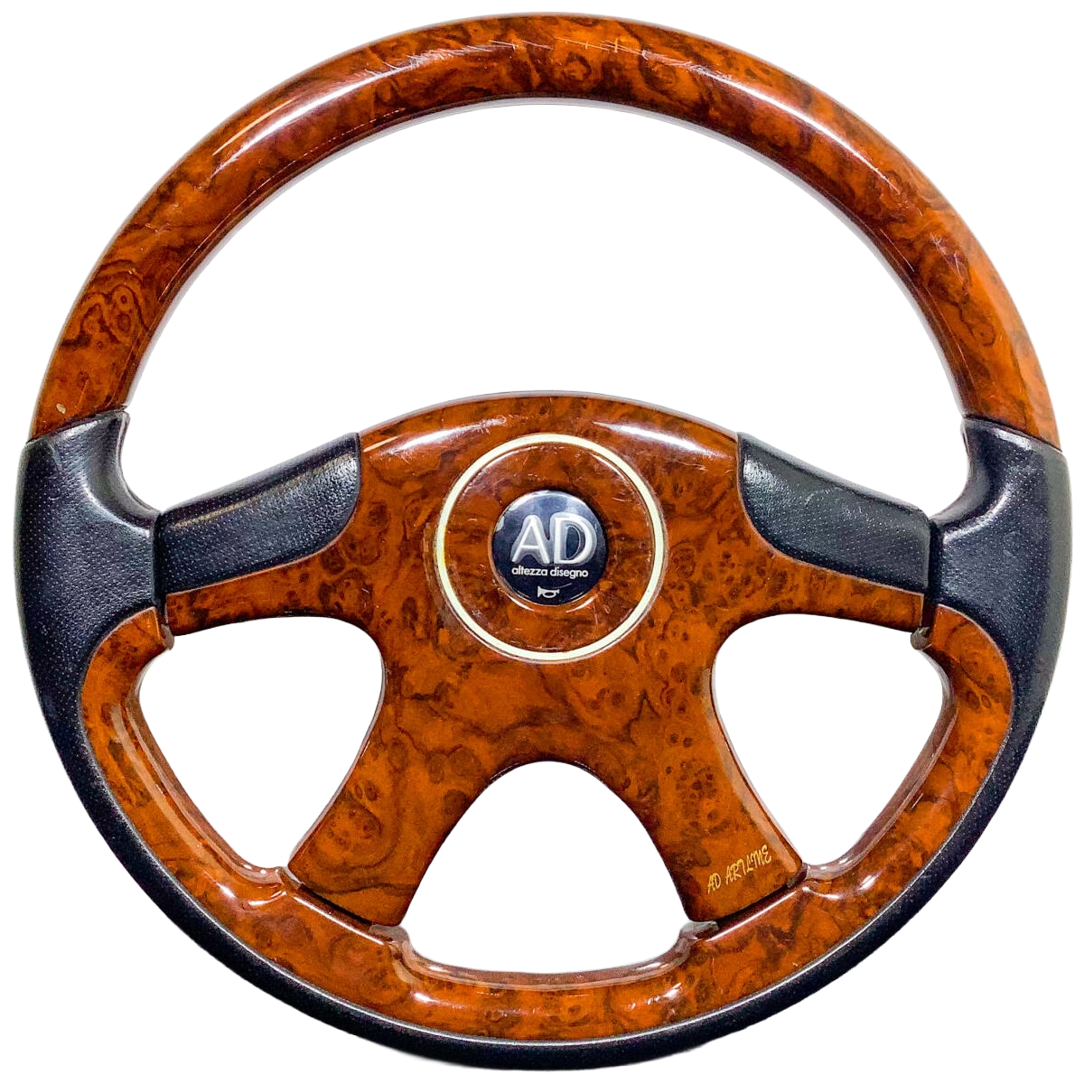 ATC Altezza Disegno ART LINE Wood Leather Steering Wheel 360mm JDM
