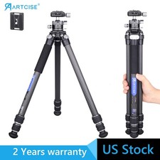 Mini Portable Carbon Fiber Tripod Compact Travel Tripod Stand with BallHead