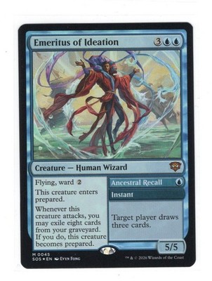 Emeritus of Ideation Secrets of Strixhaven Foil for sale online | eBay