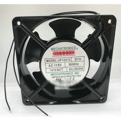1pcs New MECHATRONICS UF12A12 BTH AC115V 2-wire AC fan #ff
