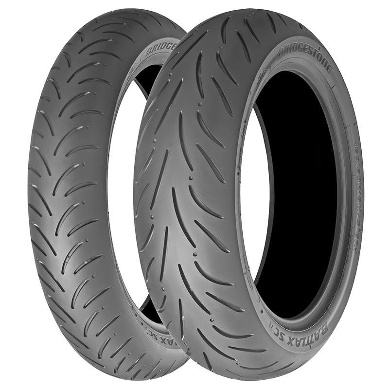 Gomme Moto Bridgestone 120/80-16 60P (Posteriore) BATTLAX SCOOTER pneumatici nuo