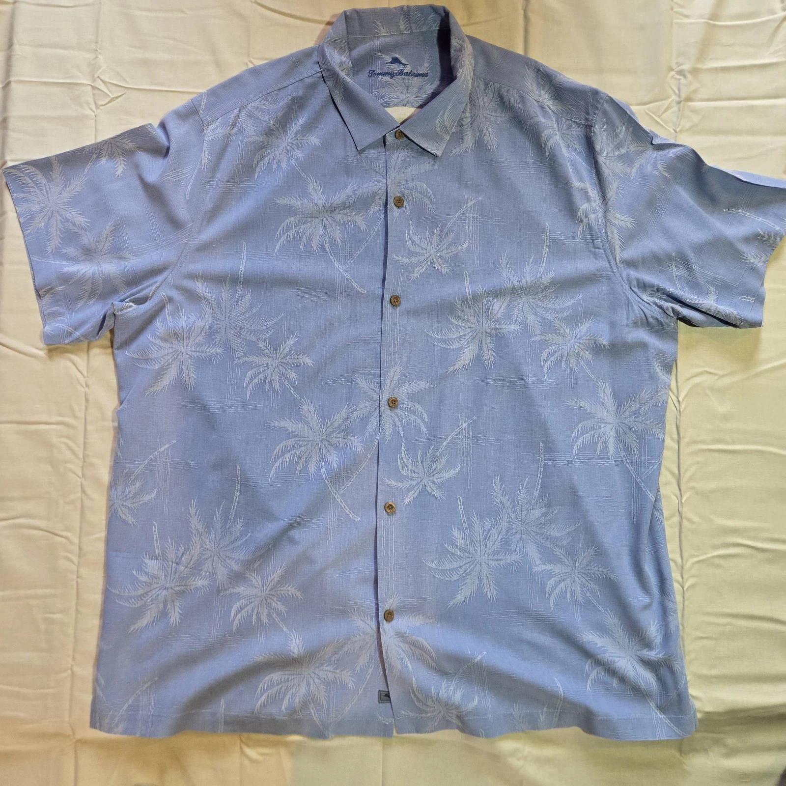Tommy Bahama Shirt Mens XXXL Blue Silk Palm Tree Hawaiian Camp Button Up Casual
Opens in a new windo