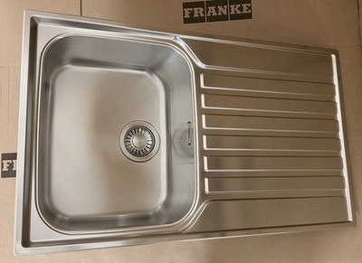 Einbauspüle, Spülbecken Franke Ascona ASX 611-86 Edelstahl