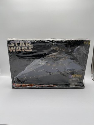 Star Wars AMT/ERTL Star Destroyer Model with Fiber Optic Lighting System