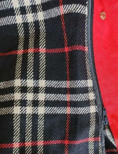 Burberry Long Trench Coat With Wool Liner Nova Check Red Cotton Size L For Women thumbnail 16