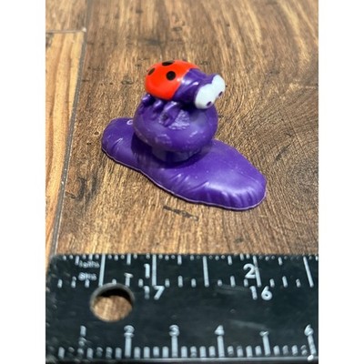 2017 Peyo Lady Bug Mushroom Lost Smurf Village Figure # 6 McDonalds Happy Toy