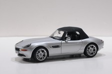 KYOSHO BMW Z8 SILVER CONVERTIBLE SCALE 1:18 DIECAST NO BOX