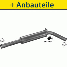 Mittelschalldämpfer mit Montagesatz für VW POLO FLIEßHECK 1.9 D 2001-2009