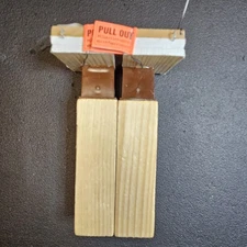 Cuckoo Clock Bellows Set of 2, 5 1/8" Tall, 1 5/8 x 1 1/4" Tops 