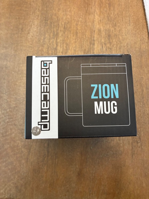 Zion Basecamp 15 oz Mug Black BC8808 New in Box, hot 6 hrs, cold 12 hrs