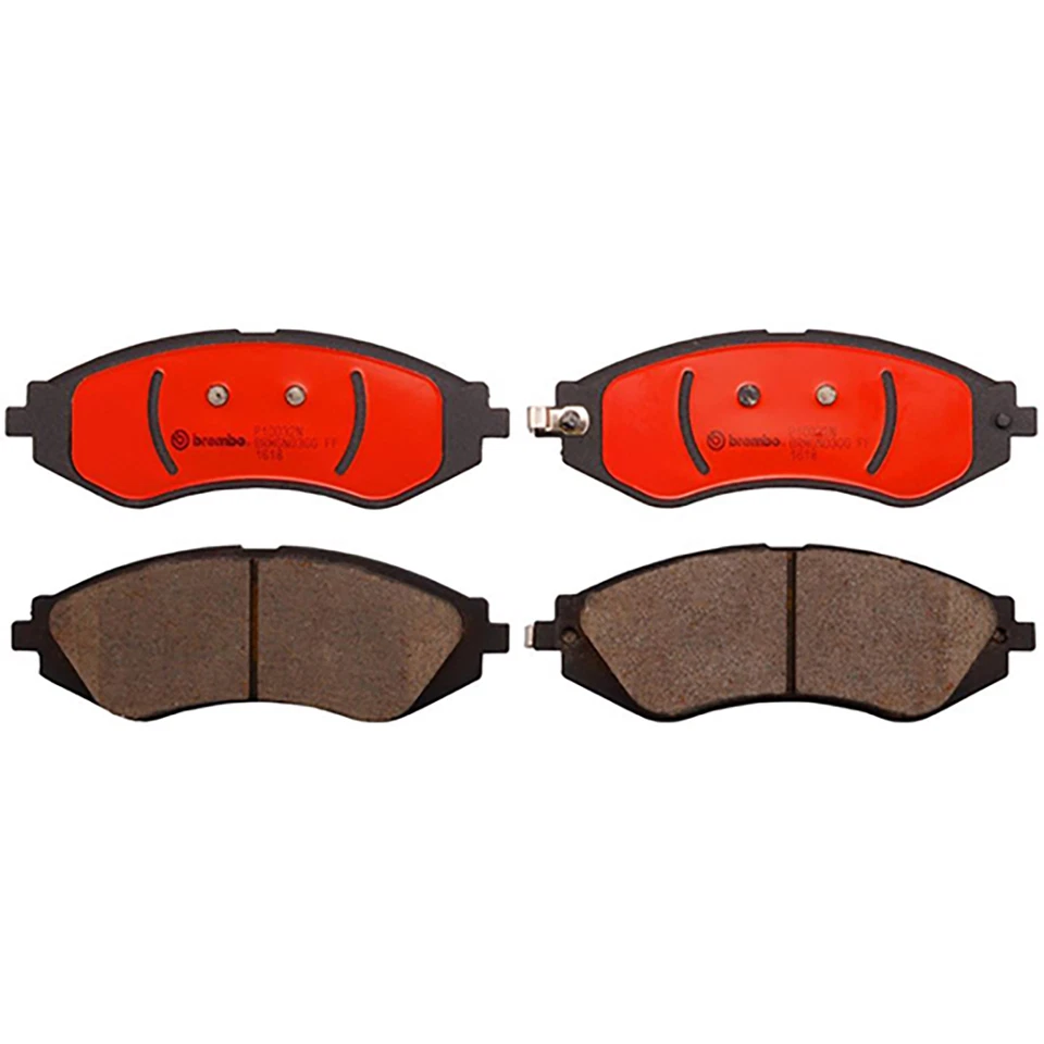 Juego de pastillas de freno delanteras Brembo de cerámica para Chevy Aveo Pontiac G3 Suzuki Reno Forenza Foto 2 de 2