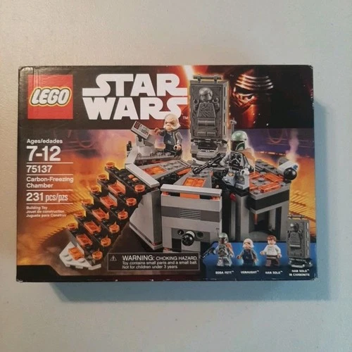 UNOPENED Lego Star Wars 75137 CARBON-FREEZING CHAMBER retired BOBA FETT UGNAUGHT