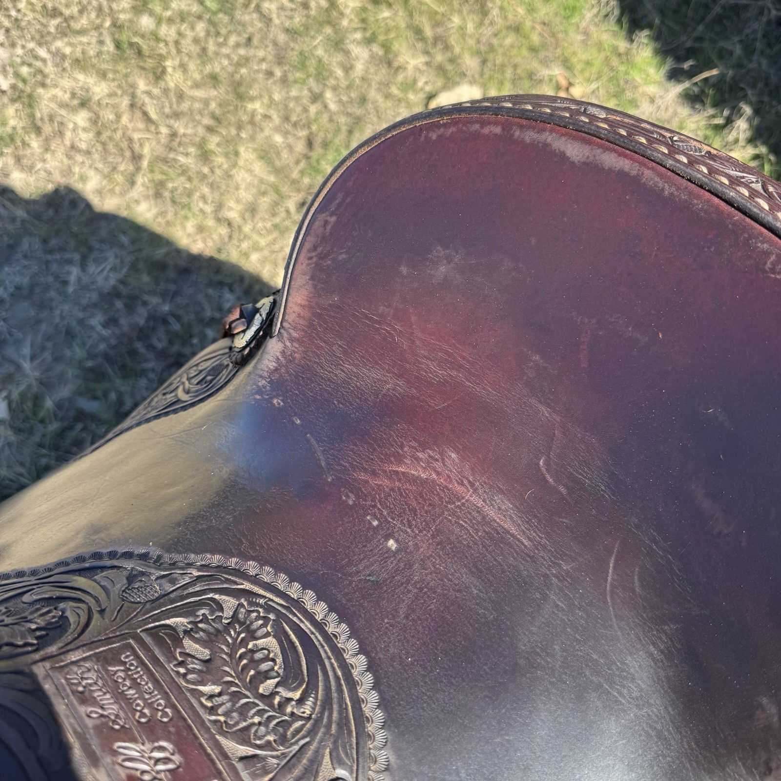 14” Jeff Smith Collection Cutting/Ranch/Versatility Saddle, Nettles Stirrups