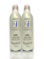 RUSK Sensories Calm Nourishing Shampoo Guarana Ginger 13 oz LOT OF 2