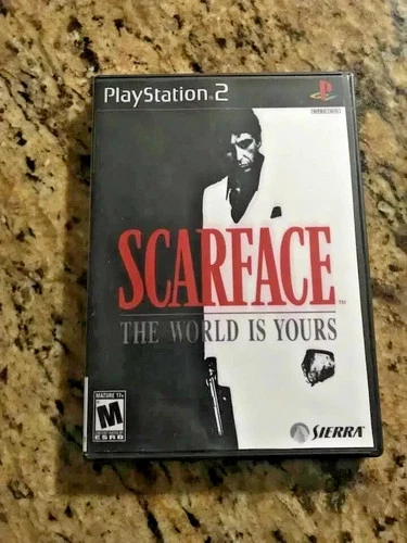 Scarface: The World is Yours (Sony PlayStation 2 PS2, 2006) Tested Works 100%