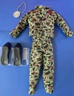 GI Joe (2006) Land Adventurer Outfit Decal, Stitched Pockets, 40th Boots, Dogtag