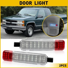2PCS LED Door Courtesy Lights For Chevy Silverado Suburban Tahoe Sierra Yukon B