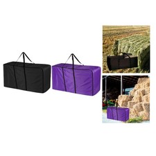 Hay Bale Storage Bag Hay Bale Tote Bag Reusable Waterproof Large Capacity Horse