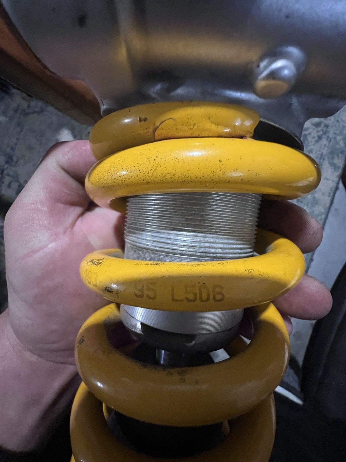 06-16 YAMAHA YZF R6 OHLINS REAR BACK SHOCK ABSORBER SUSPENSION YA6061