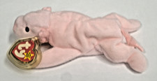 TY Beanie Baby Squealer the Pig 1993 with Tags Style 4005 PVC Pellets