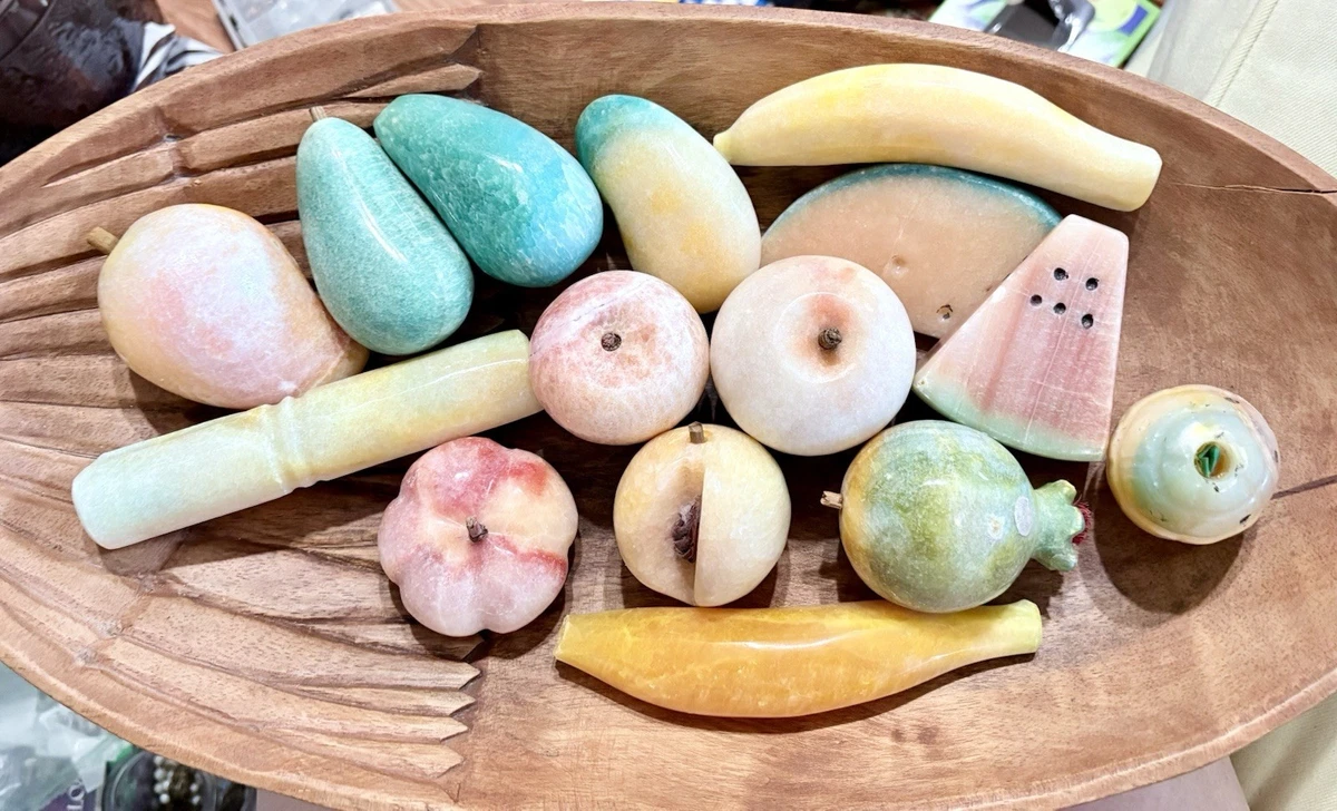 Alabaster Decorative Fruit & Vegetables for sale | eBay