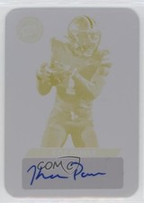 2024 Leaf Press Pass Premium Printing Plate Yellow 1/1 Kyle Parker Auto 0rd2