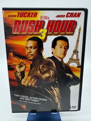 Rush Hour 3 DVD 2007 Chris Tucker Jackie Chan Action Comedy