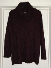 Image of Chunky Turtleneck Knit Jumper Size L