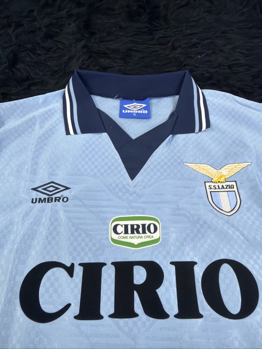Lazio 96/97 Home Fans Version Soccer Jersey | eBay