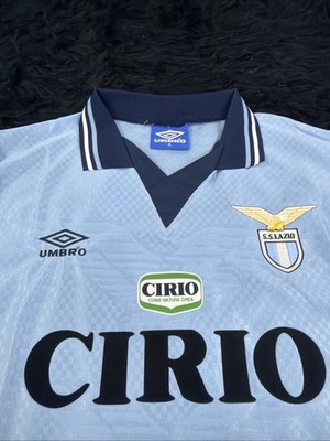 Lazio 96/97 Home Fans Version Soccer Jersey | eBay Lazio 96/97 Home Fans Version Soccer Jersey | eBay