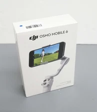DJI Osmo Mobile 6 3-Axis Gimbal Stabilizer ONLY for Smartphones - Platinum Gray