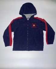 Disney World Mickey Mouse Kids Large Red/Blue Lined Zip Up Jacket