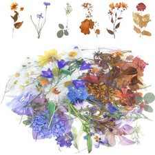 120 Pcs Transparent Flower Stickers for Scrapbooking, Journaling, Crafting