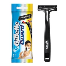 Gillette Guard Razor Handle with Blade Cartidge Men Shave Shaving Razor