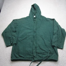 Tilley Endurables Jacket Mens M Green Safari Field Hooded Hiking Outdoors