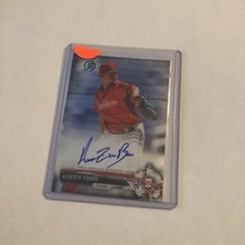 F101290 2017 Bowman Chrome Prospect Autographs #CPAATI Alberto Tirado PHILLIES