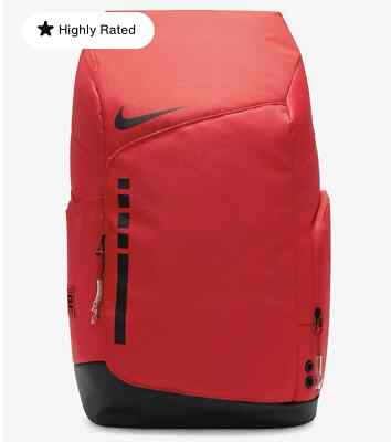 Nike Hoops Elite Basketball Backpack University Red Black DX9786-657 Bred
