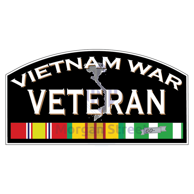 DESERT STORM COMBAT VETERAN CAR Vinyl Window Decal STICKER