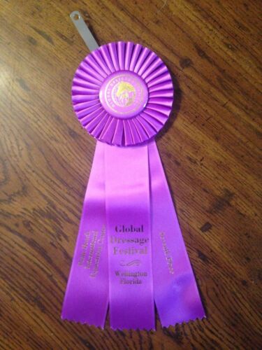 Un montón de cintas de premio espectáculo de caballos rosetas campeonato faja artesanías que elijas - Imagen 21 de 31