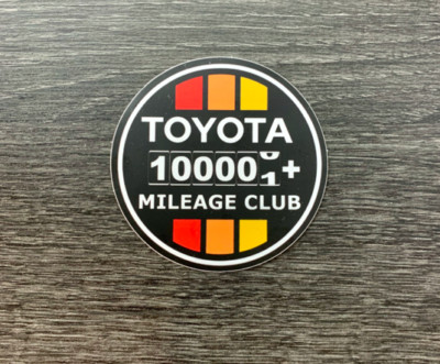 Toyota Sticker 100k High Mile Club Tundra Tacoma SR5 4X4 4Runner Fj ...