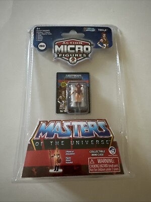 Worlds Smallest Masters of The Universe TEELA Micro Action Figure New & Sealed