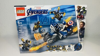America Motorcycle Lego Marvel Avengers 76123 Lego Marvel Avengers