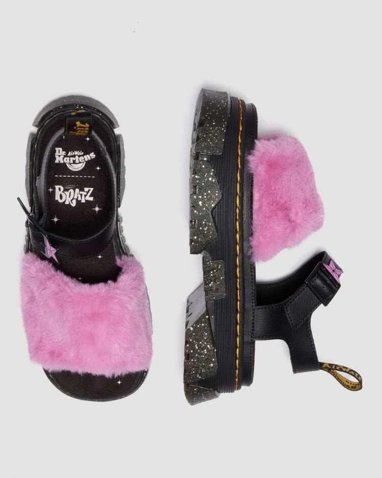 Dr. Martens × MATTISON BRATZ strap sandal PINK + BLACK