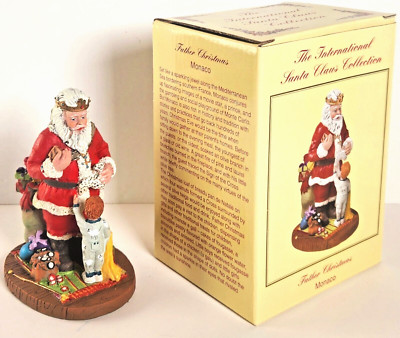 Santa Claus International Collection MONACO 2006 Father Christmas 5'' NIB