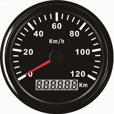 Car GPS Speedometers 0120km/h Speed Mileometer 85mm Modified Gauge
