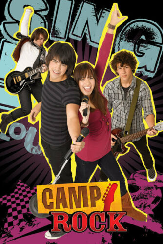 konstant Agurk rim Mini Poster Camp Rock Sing Disney Channel Movie Demi Lovato Joe Jonas  Brothers | eBay